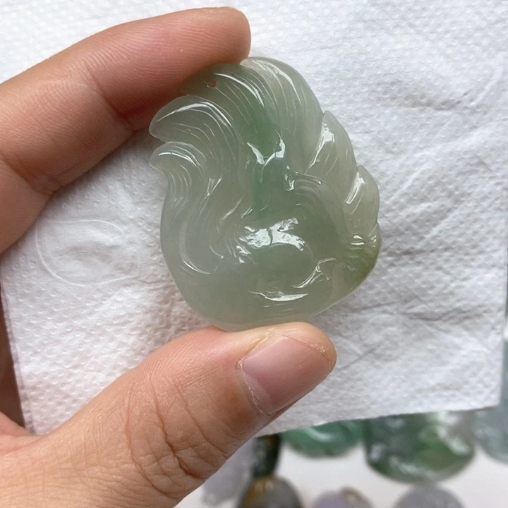 翡翠未镶嵌颈饰天然缅甸翡翠