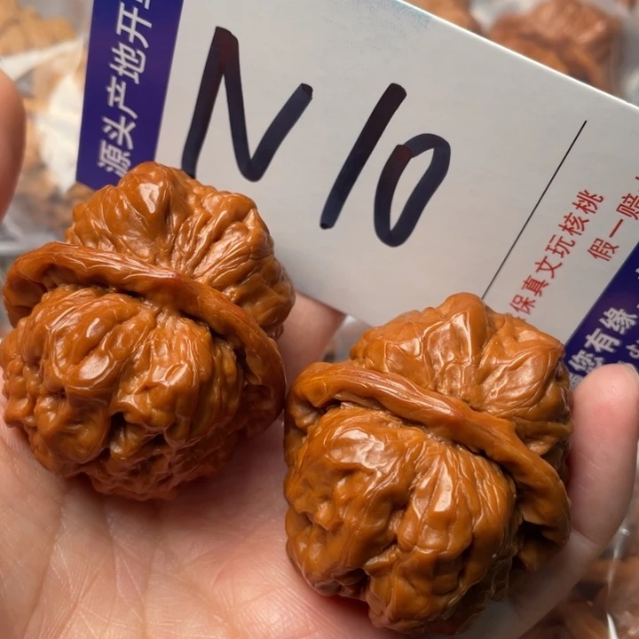 文玩核桃把件蛙蛙41尺