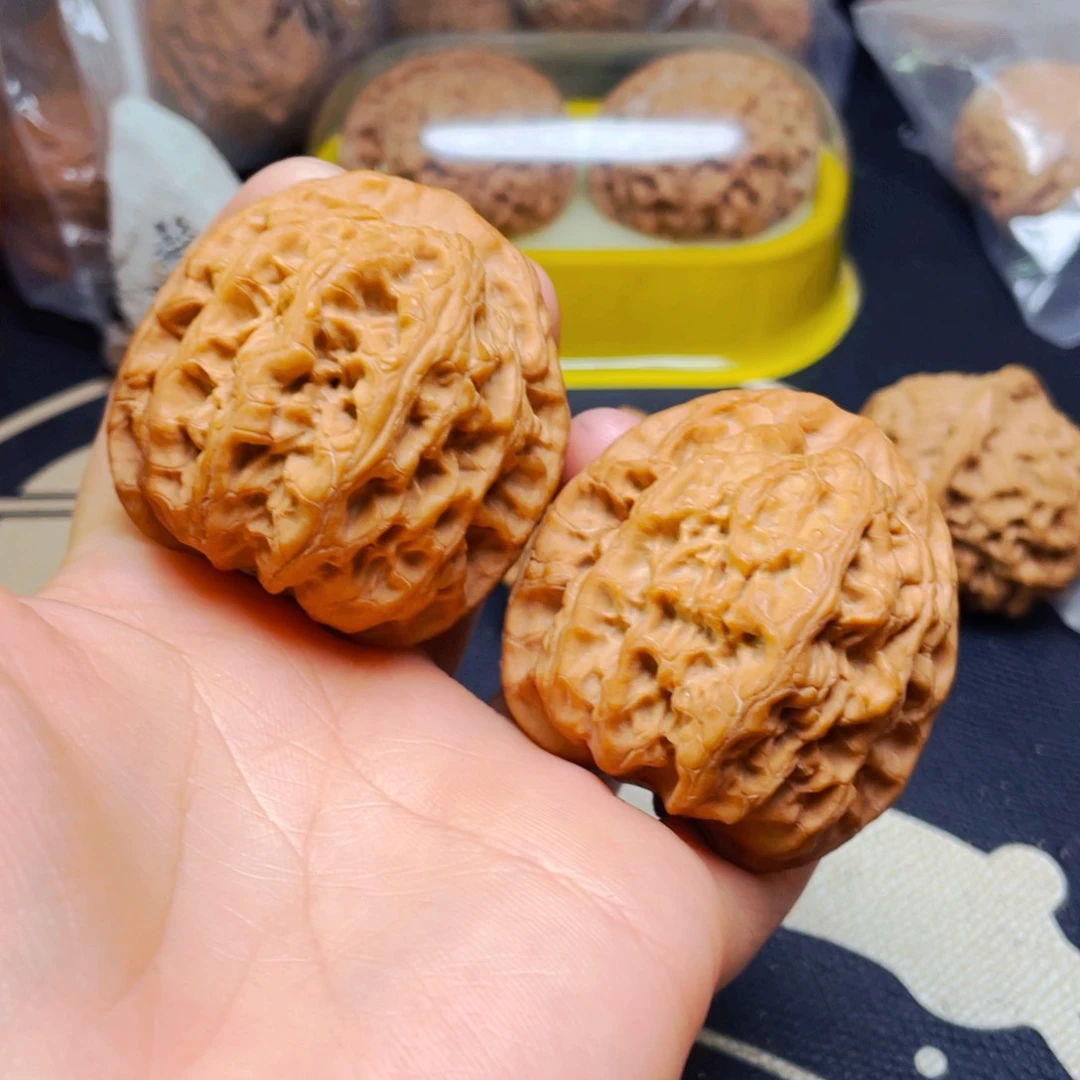 文玩核桃把件冬*蓟县佛度