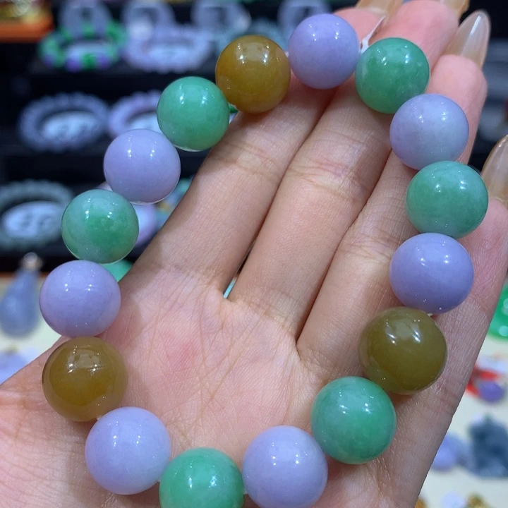 翡翠未镶嵌手链翡翠12