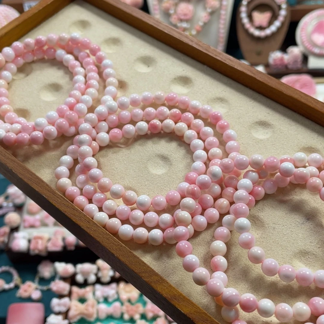 非金属贝壳捡漏福利6咪三圈手串一条