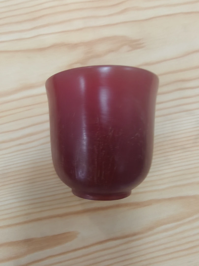 定制木杯红玉化小杯-813