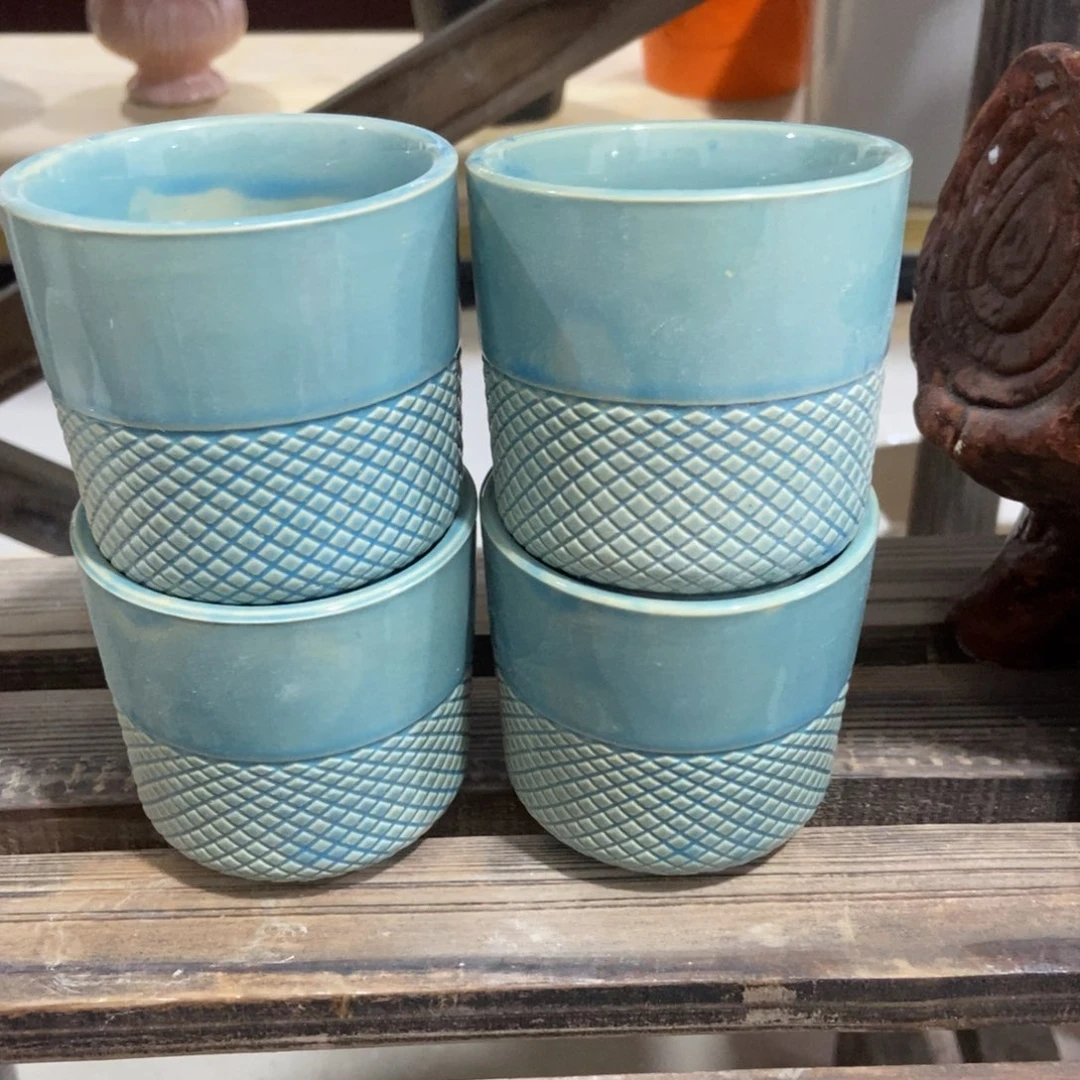 红陶高温陶瓷花盆