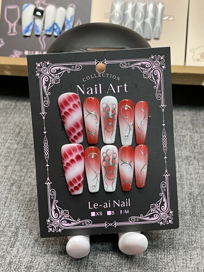 【le-aiNaIL】3.0T~3.0尖~两单包邮~穿戴甲 气质 手工 春夏 穿戴式