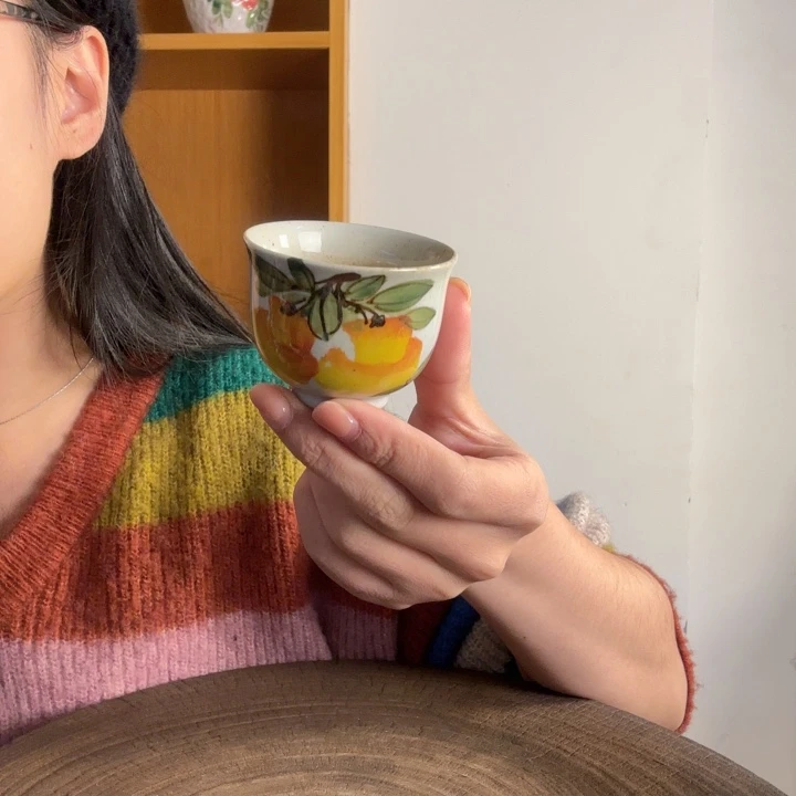 手捏手绘景德镇陶瓷