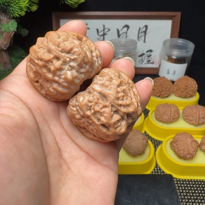 吊坠文玩核桃蛤蟆头39尺39.7克