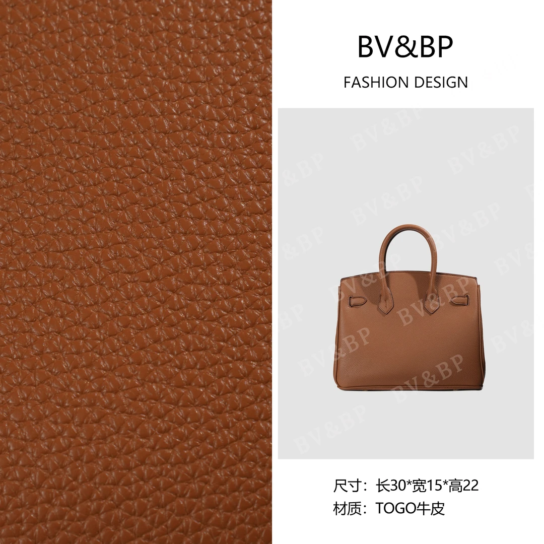 BV&BP· 原创设计 真皮高定手提单肩包  BV30-棕色