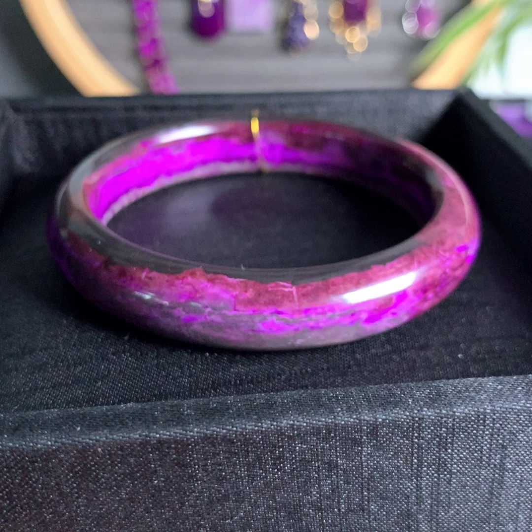 苏纪石（舒俱来）未镶嵌手镯