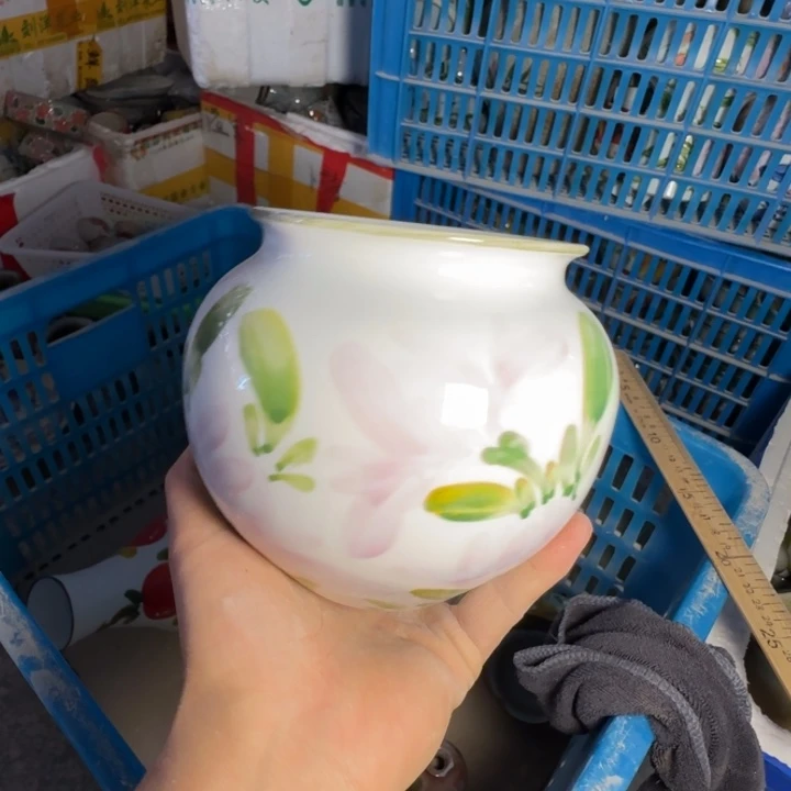 釉下彩手绘（瑕疵慎拍）166