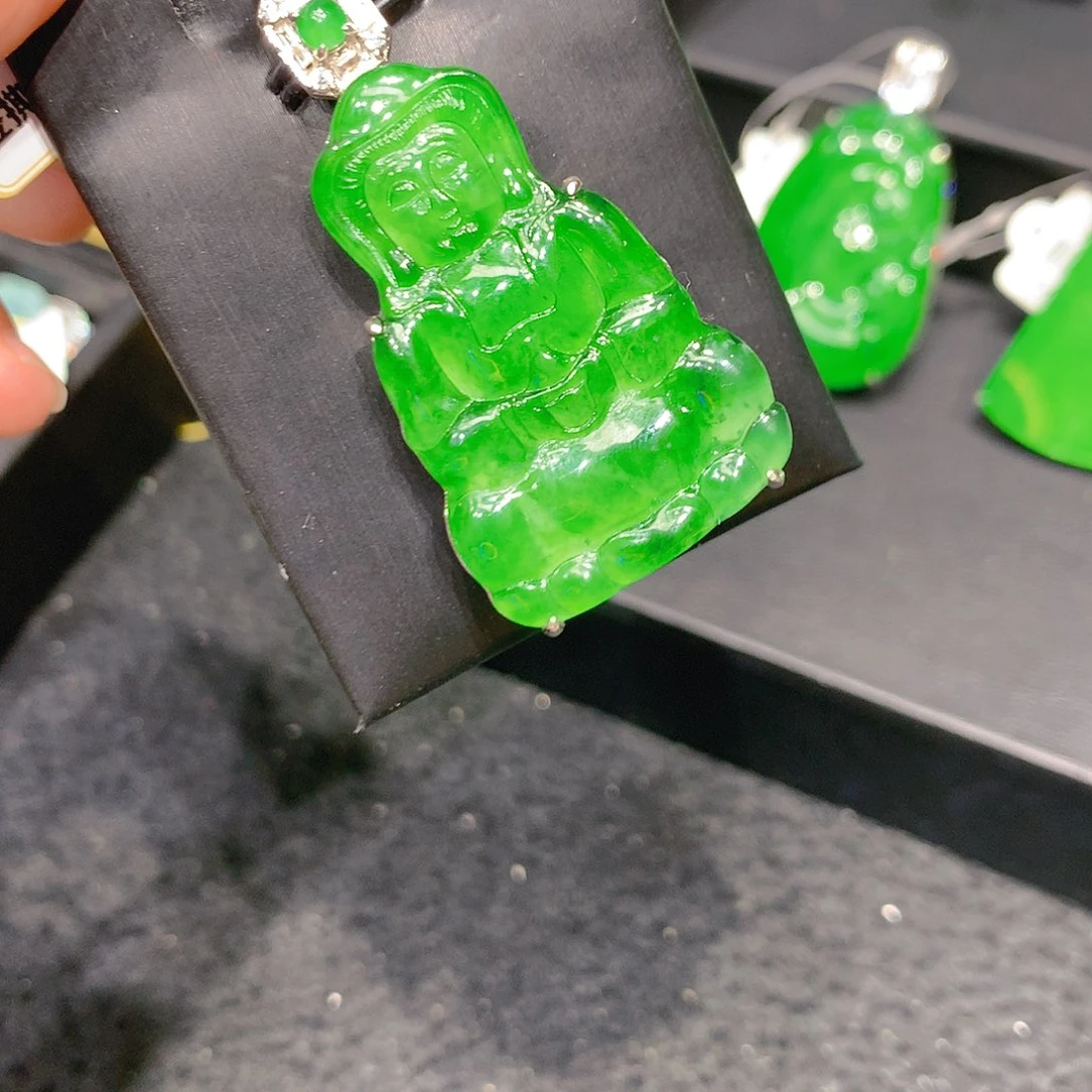 颈饰未镶嵌翡翠008555