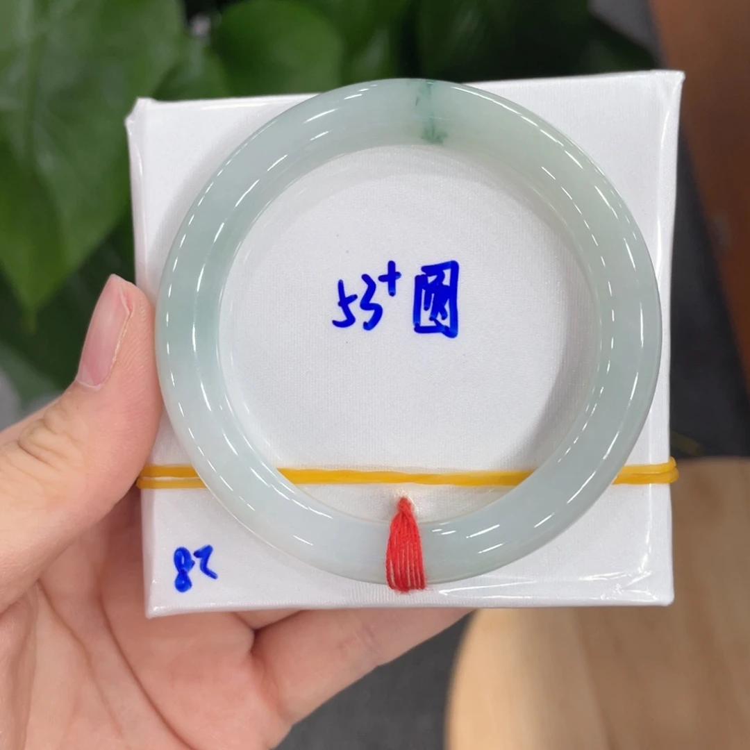 翡翠未镶嵌手镯缅甸天然翡翠