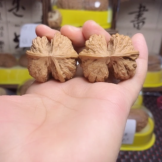 文玩核桃吊坠连体