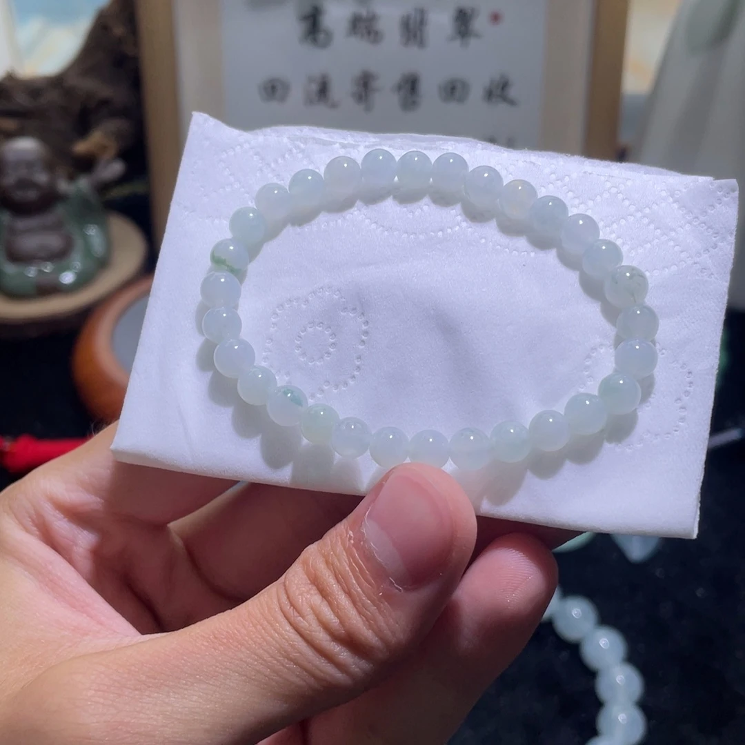 未镶嵌手链翡翠手串