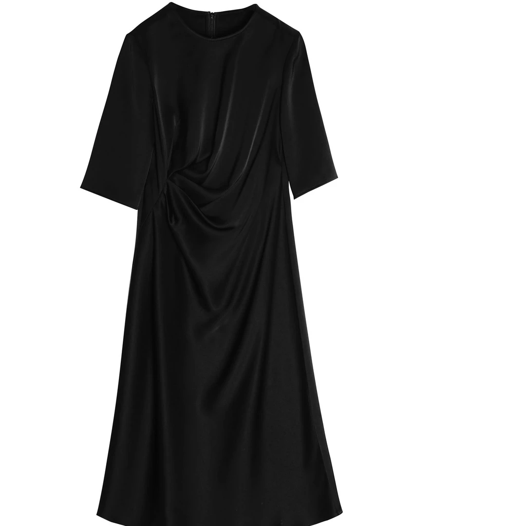 【百搭极简】显瘦时尚醋酸连衣裙CD2168338