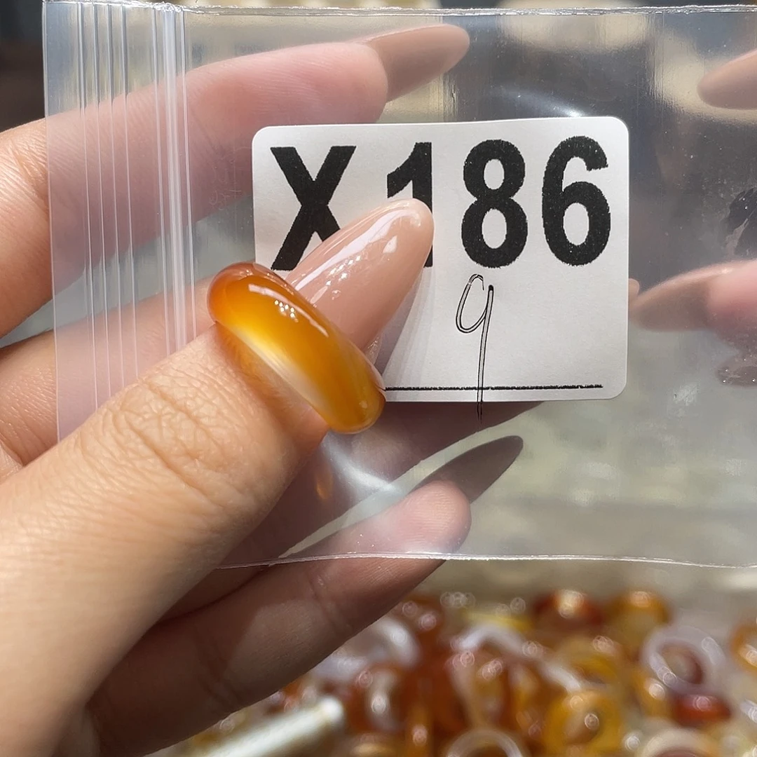 玛瑙/玉髓未镶嵌戒指186