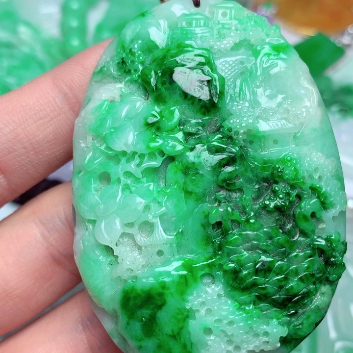 翡翠吊坠(不含链)未镶嵌