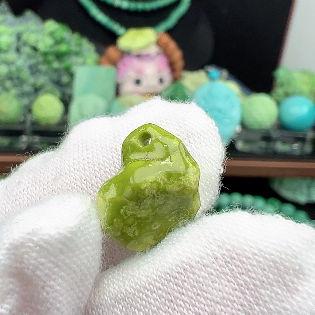 绿松石未镶嵌绿松石主播璐璐