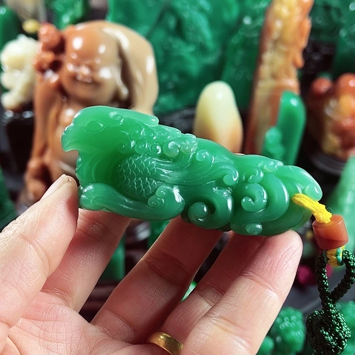 四川石雅安绿名贵石材