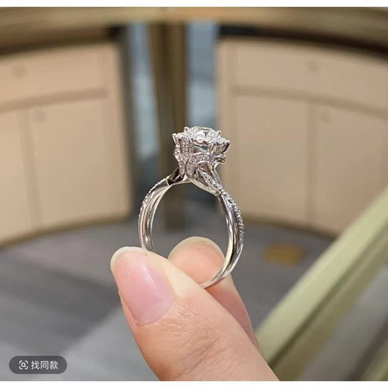 1.0CT 王室庄园女戒  气质