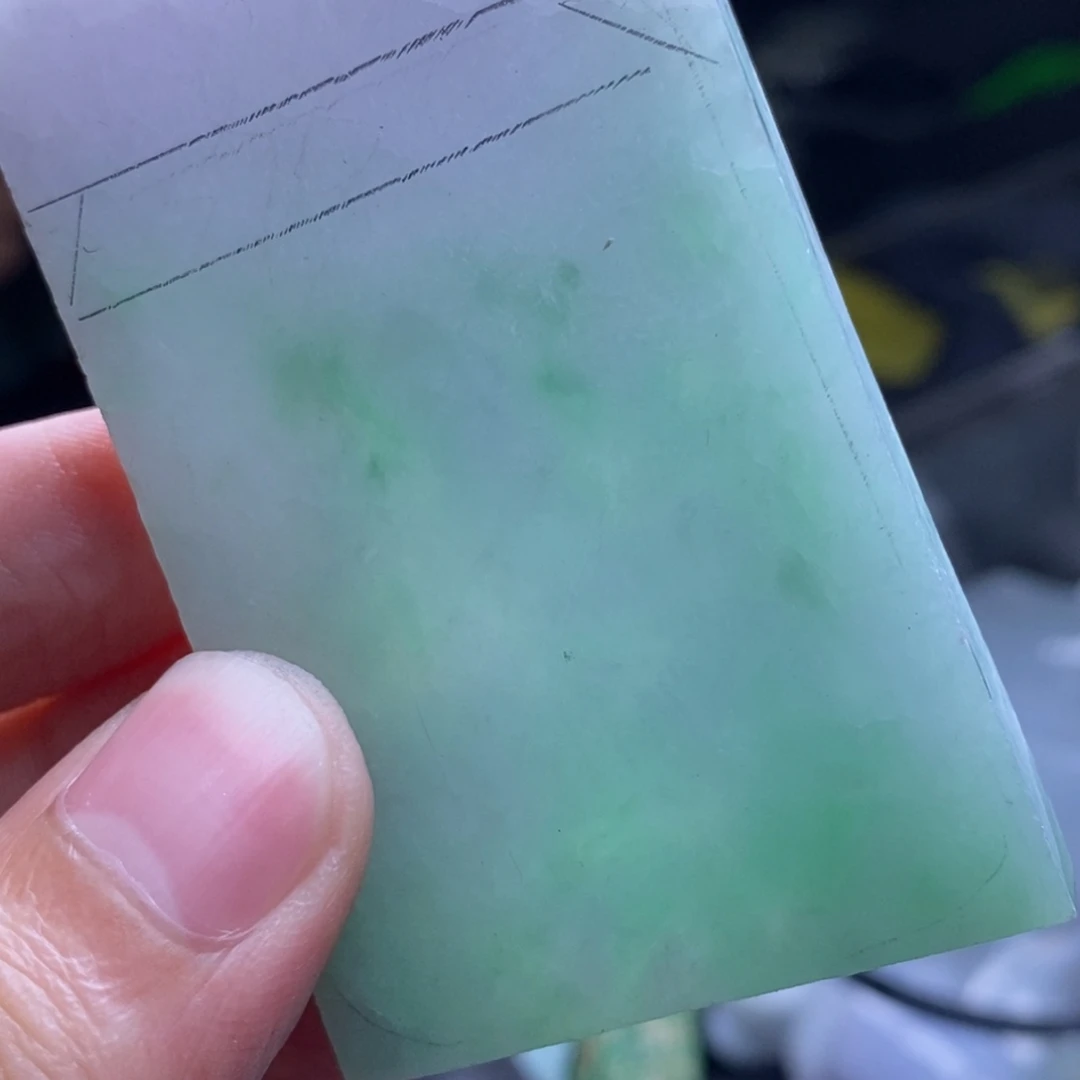 果***果未镶嵌定制翡翠包工山水