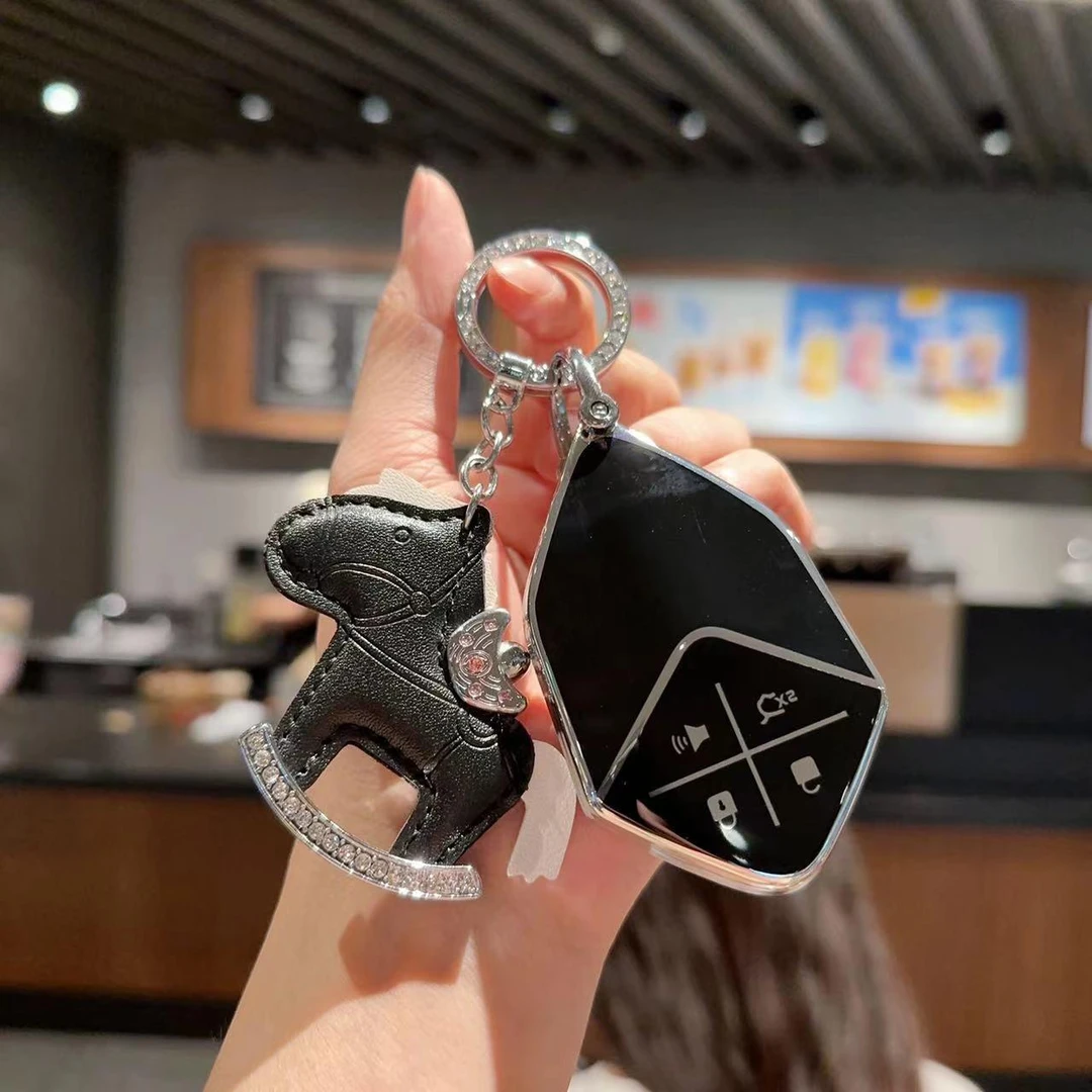 适用于22-24款深蓝S7钥匙套深蓝SL03汽车G318锁匙内饰改装包壳扣