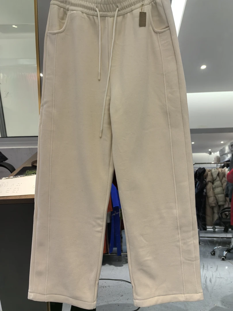 窄版精品加厚直筒裤