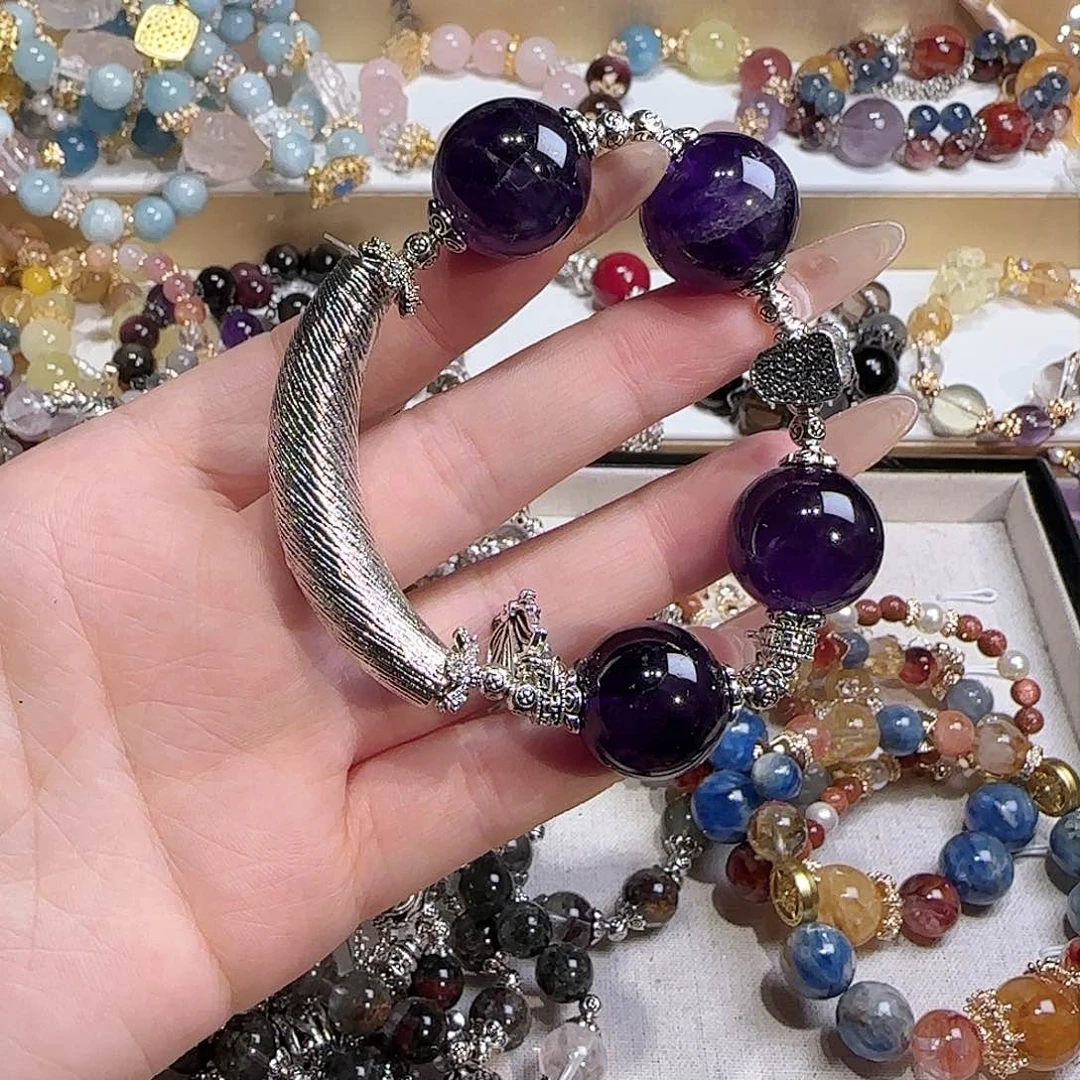 水晶手链未镶嵌把