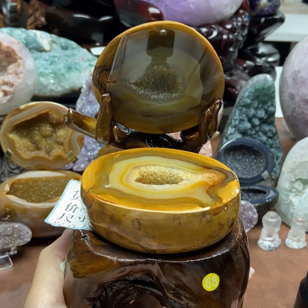 紫晶摆件未镶嵌水晶