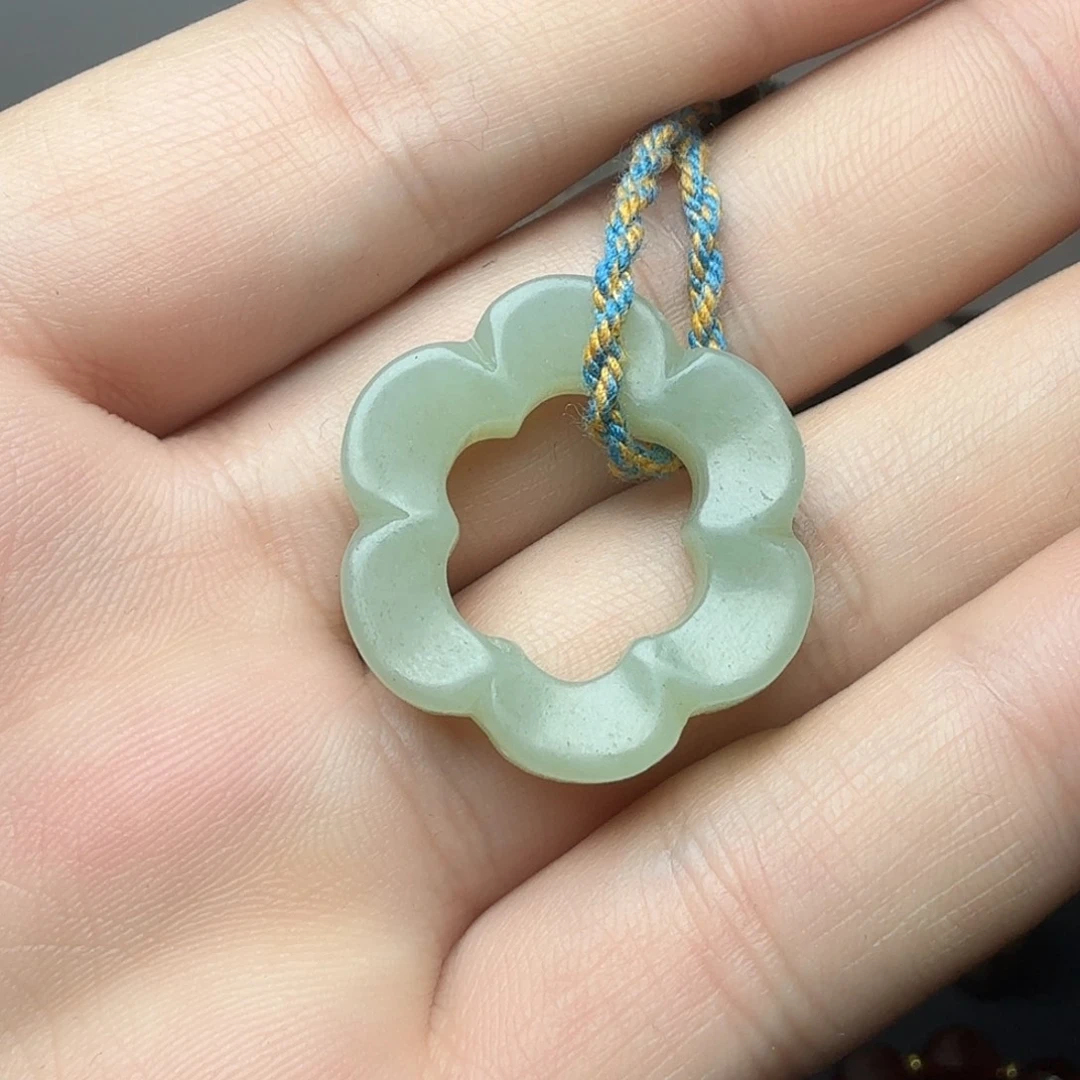 和田玉（青玉）未镶嵌颈饰