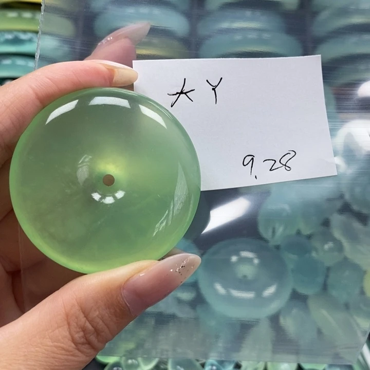 未镶嵌蛇纹石玉手镯大*