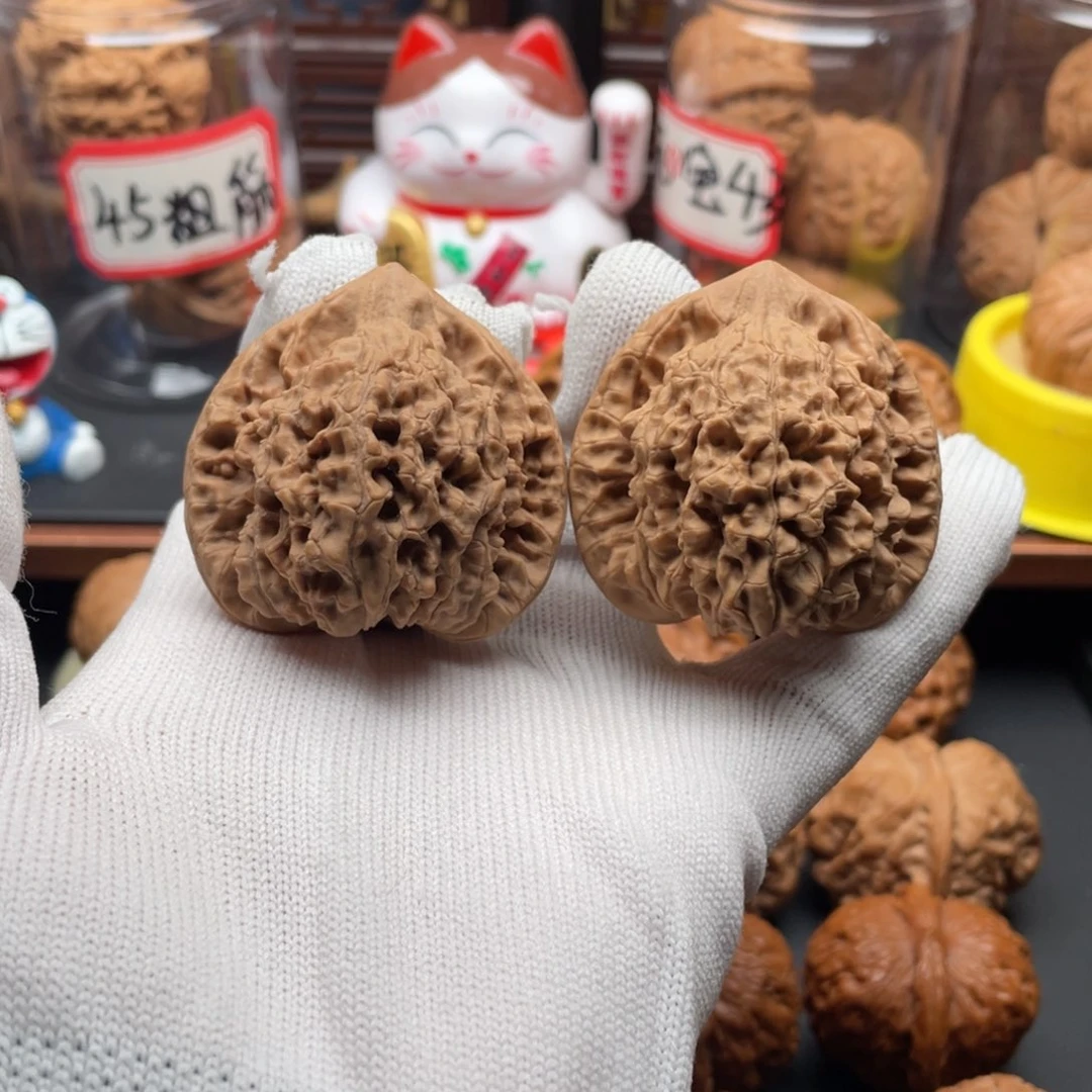 文玩核桃把件官帽44