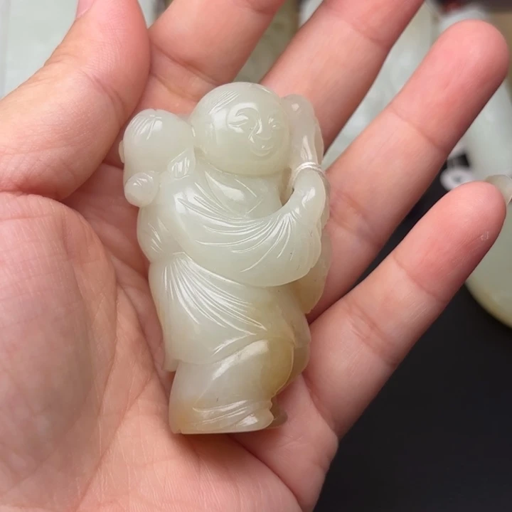 未镶嵌和田玉挂件辣*哥