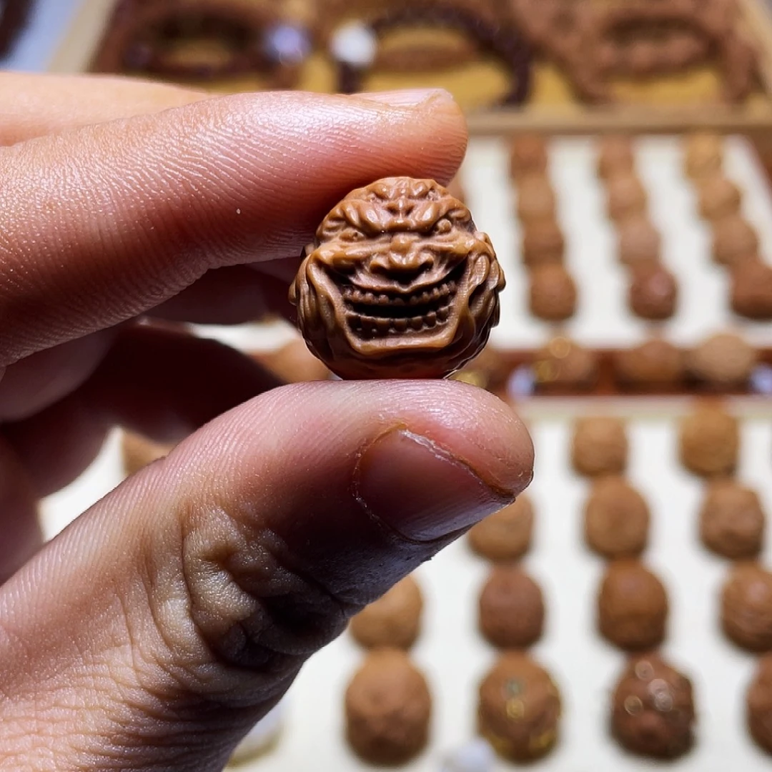 吊坠猴头核桃17左右猴头核桃恶僧