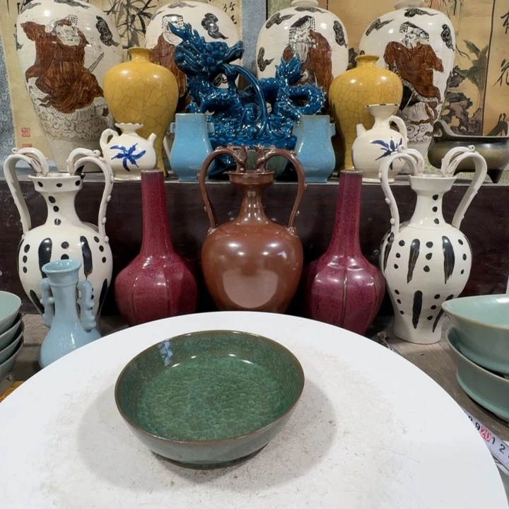 茶盏手工制作陶瓷摆件