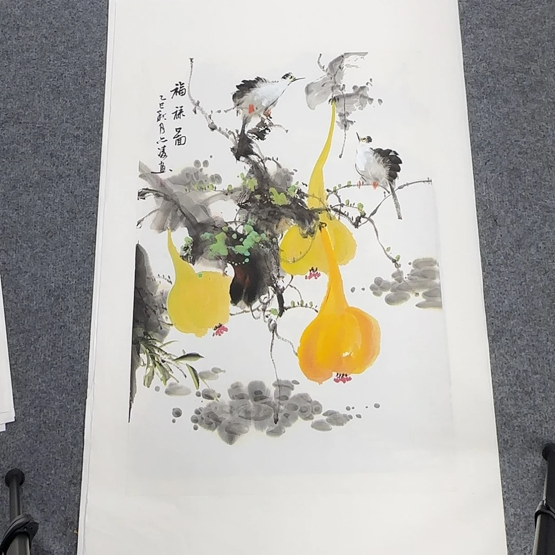 国画68*45纯手绘刘亦凌