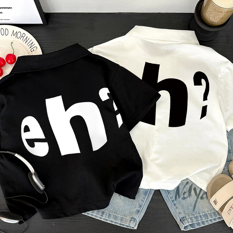 男童短袖POLO衫夏季半袖新款儿童休闲翻领薄款T恤中大童半袖上衣