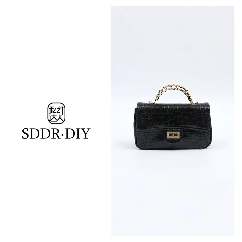 私订达人鳄鱼世家2025新款时尚鳄鱼皮女高级感轻奢上档次女包