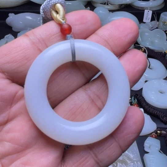 吊坠(不含链)未镶嵌和田玉