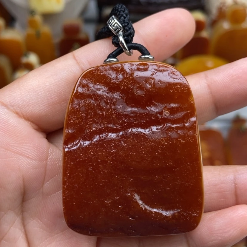 【闪购商品】琥珀颈饰未镶嵌
