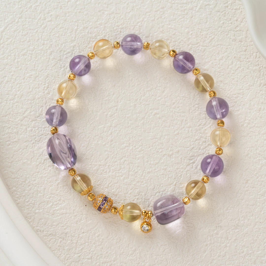 【通达】水晶手串925（天然珠宝多样性发其一）