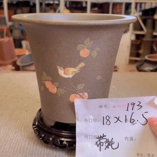 花盆紫砂紫紫砂盆