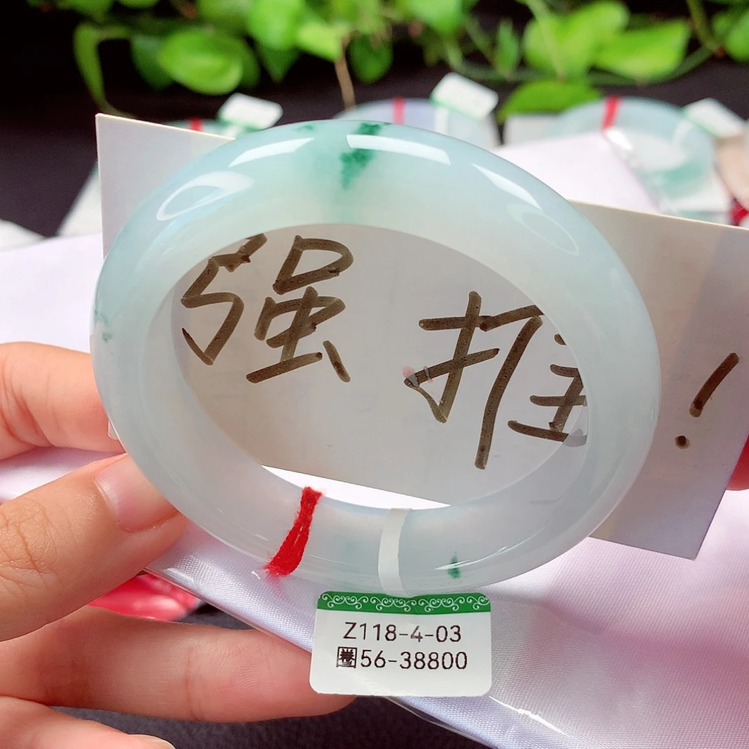 翡翠未镶嵌手镯缅甸天然翡翠手镯