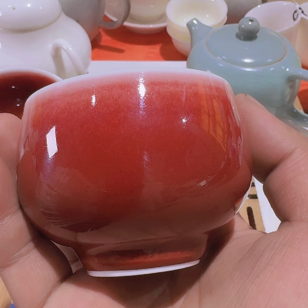 瑕疵茶具。介意勿拍