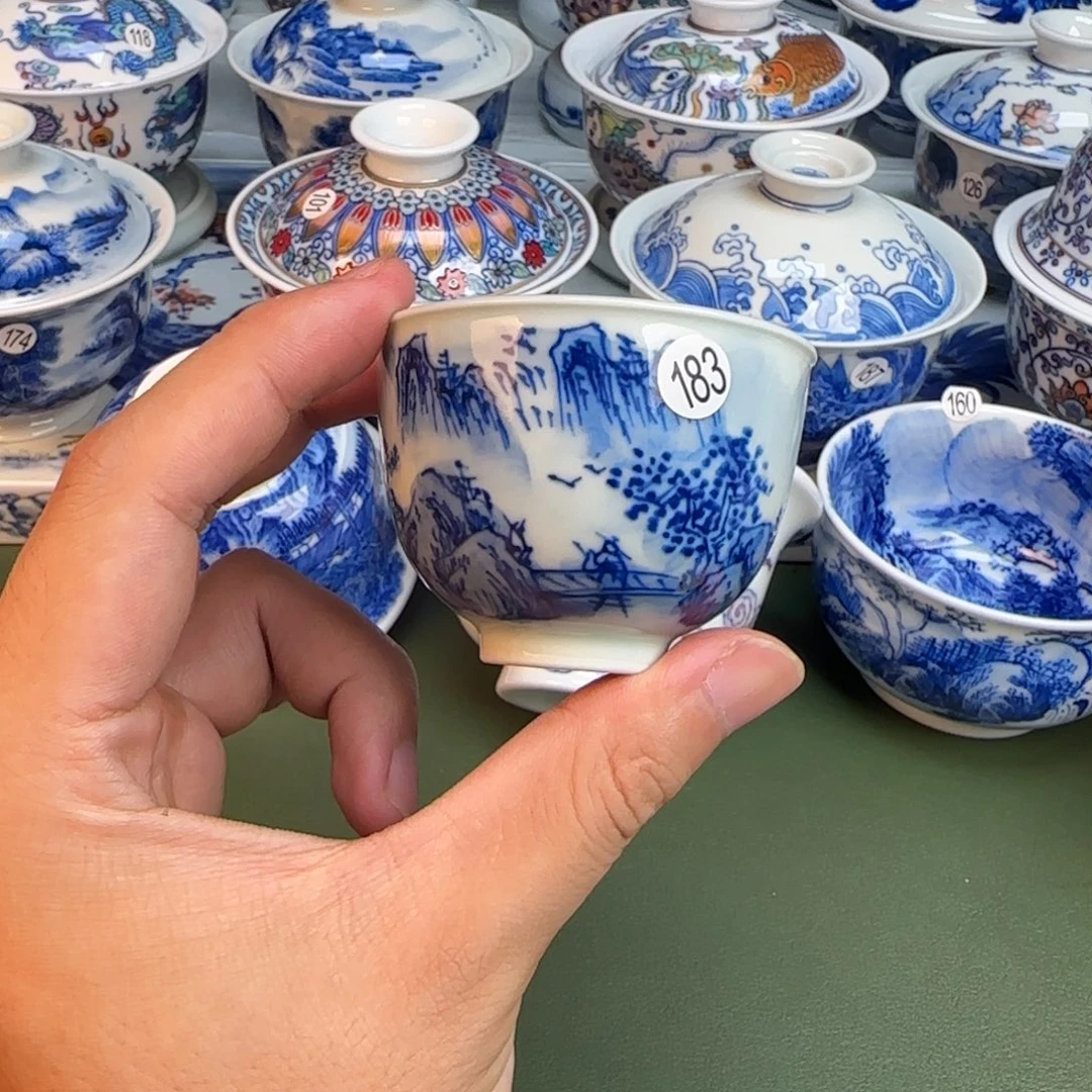 彦祖纯手工手绘茶具193