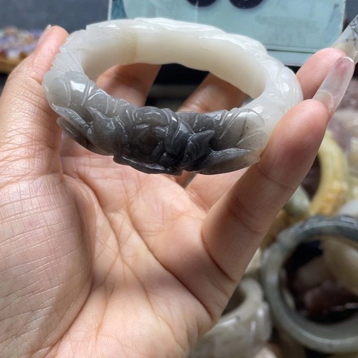 石英岩玉合金手镯