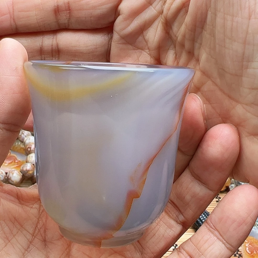 未镶嵌玛瑙/玉髓珠宝半成品