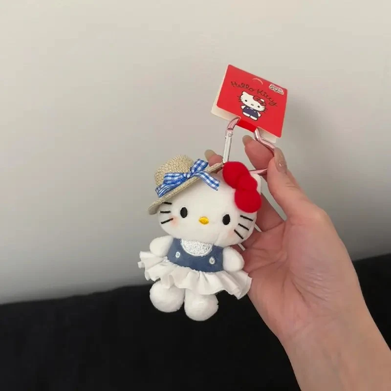 卡通凯蒂猫包包挂件可爱公仔毛绒玩偶包挂饰钥匙扣小众生日礼物