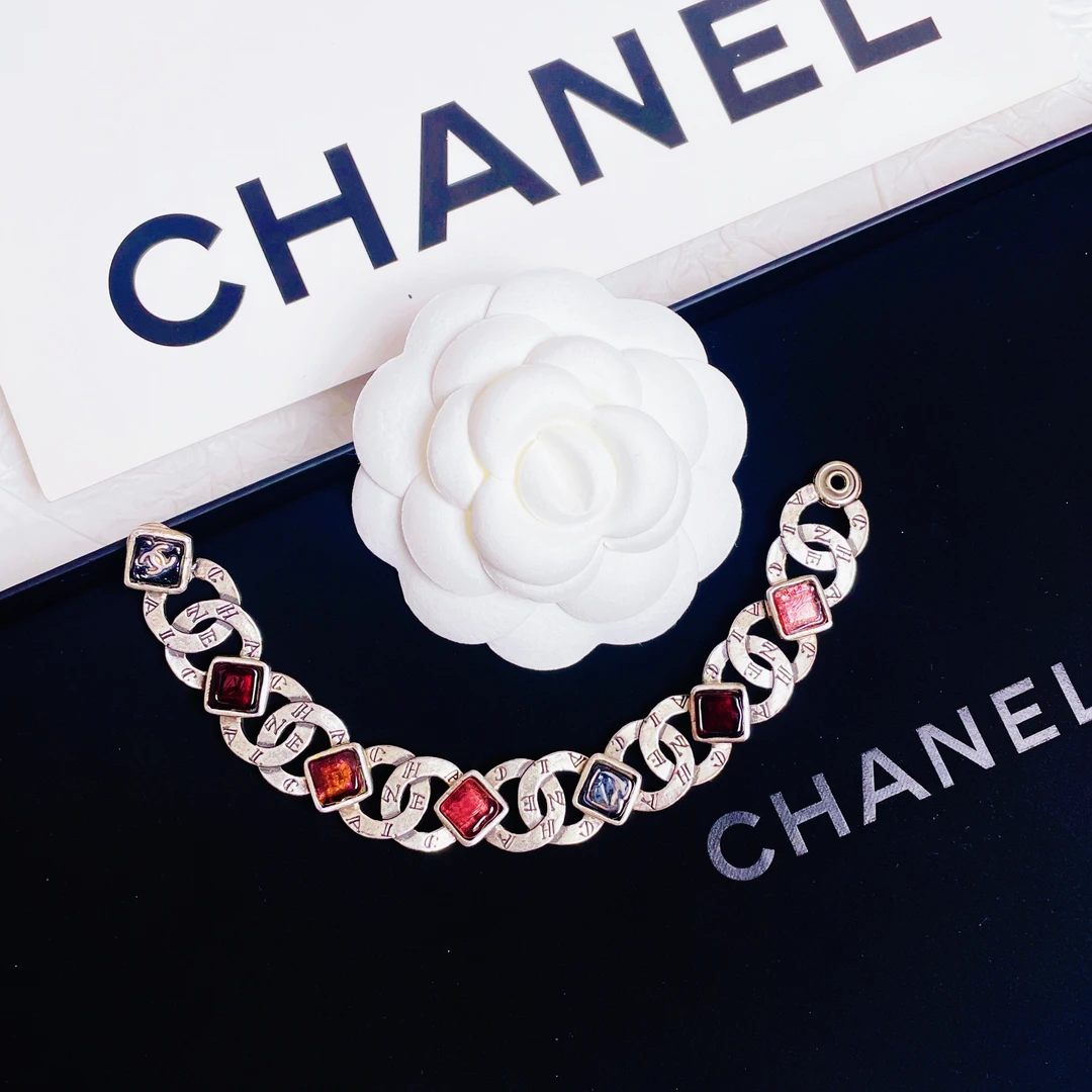 95新 Chanel/香奈儿 柚礼中古/香奈儿康鹏手链XP