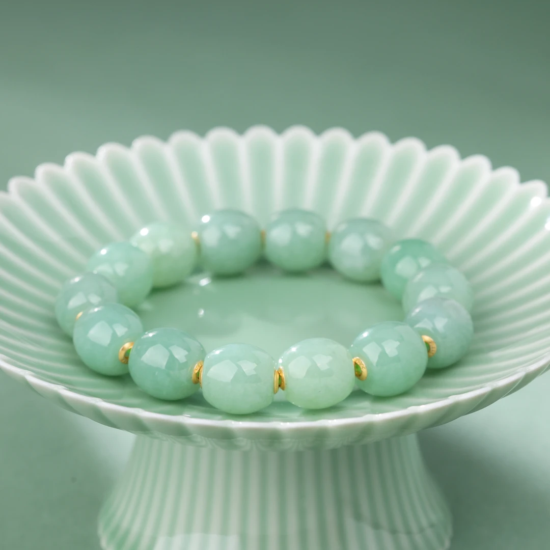 【央博玉】翡翠手串-YB92920169-多样性发一|CBJ21