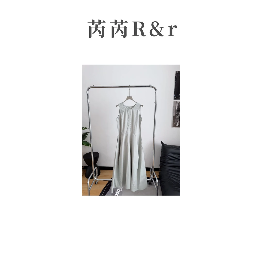 芮芮Rr - “韩式花苞”韩式立体花苞设计修身双口袋松弛感连衣裙